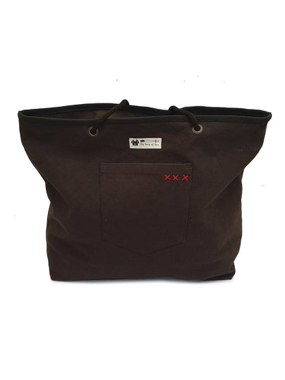Padded Canvas Tote Bag with Zip Pouch | Metallic Zipper Closure | Compartment for IPad/Tablet & Sunglsses/Phone | Bottle Holder | Strong Nylon Handles | Women