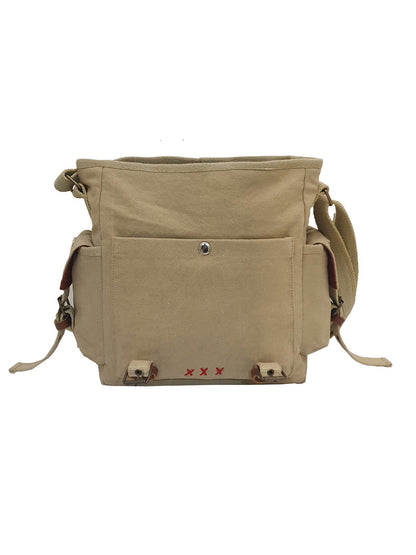 Denim Cotton Canvas Sling Messenger Bag for Men and Women I Multipurpose Crossbody Bag I Travel Bag with Adjustable Strap | Unisex Sling Bag Crossbody Handbag for Office/Travel