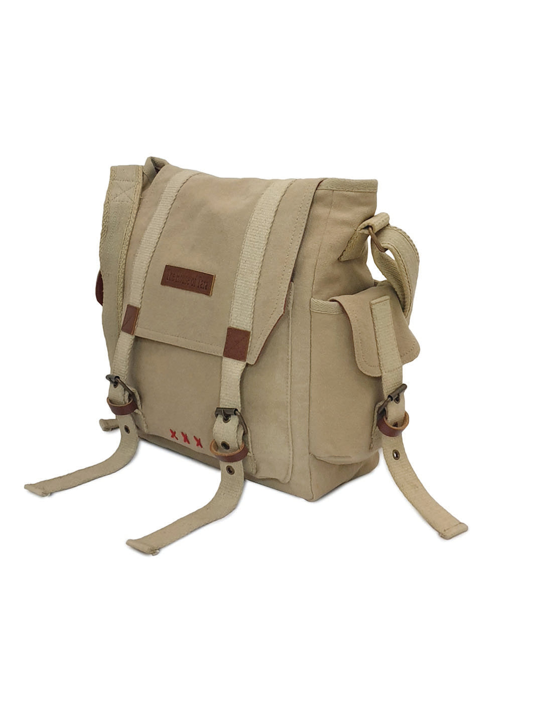 Denim Cotton Canvas Sling Messenger Bag for Men and Women I Multipurpose Crossbody Bag I Travel Bag with Adjustable Strap | Unisex Sling Bag Crossbody Handbag for Office/Travel