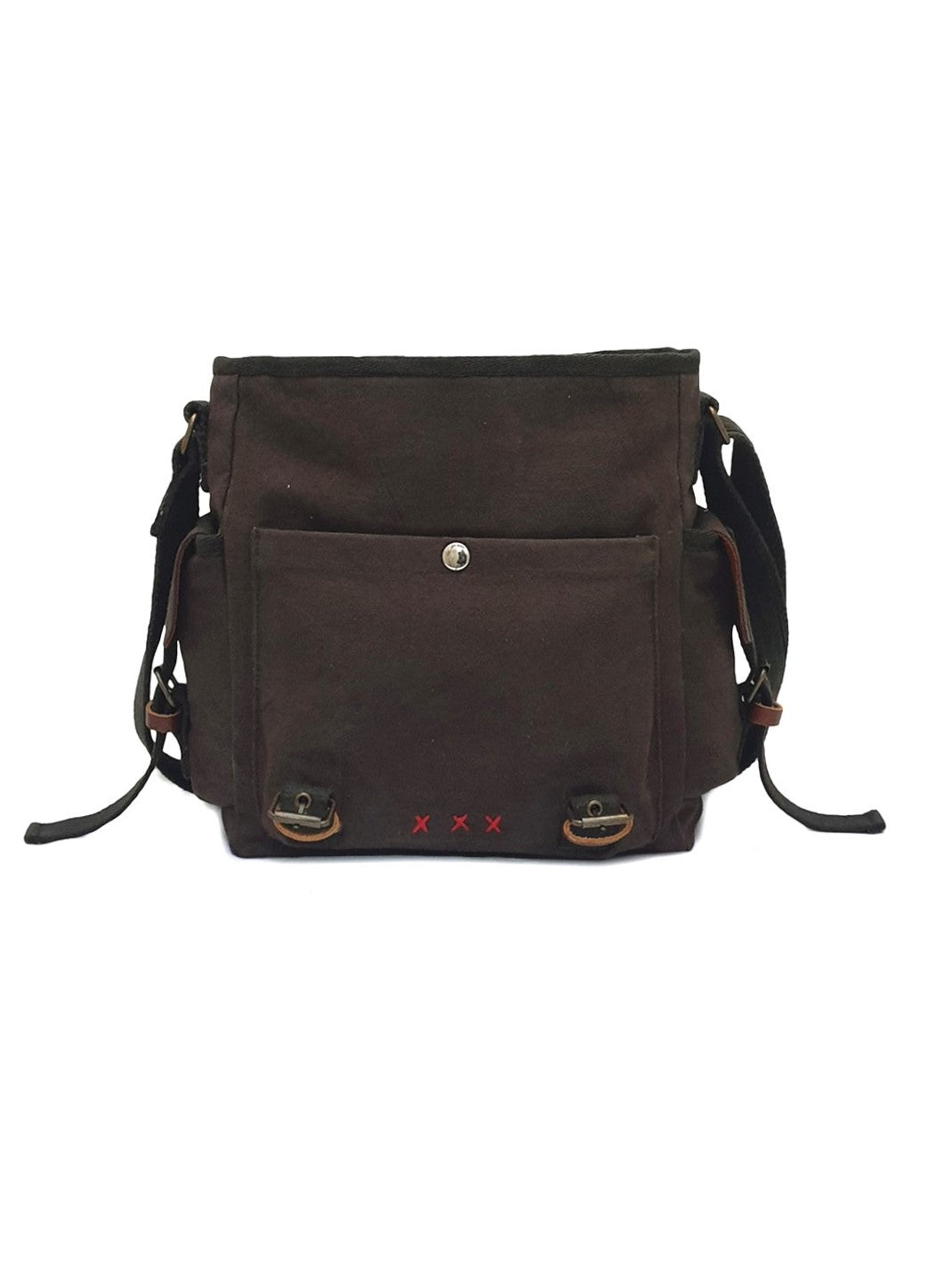 Denim Cotton Canvas Sling Messenger Bag for Men and Women I Multipurpose Crossbody Bag I Travel Bag with Adjustable Strap | Unisex Sling Bag Crossbody Handbag for Office/Travel