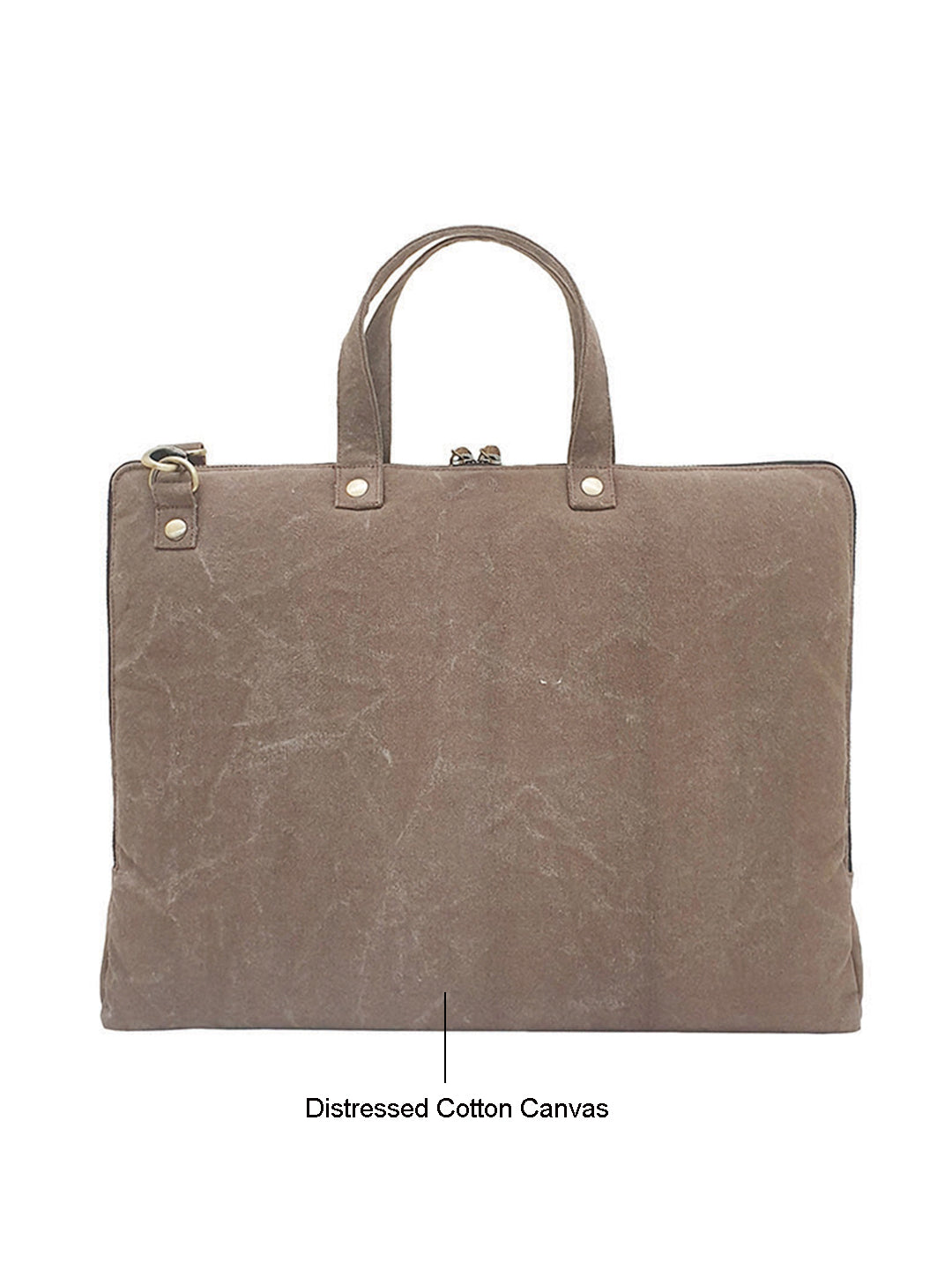 Beige Canvas Laptop MacBook Messenger Bag for Men and Women | Formal Business Slim Crossbody Sling Bag for College Purpose | Laptop Upto 15.6 Inch | Handbags with Shoulder Straps