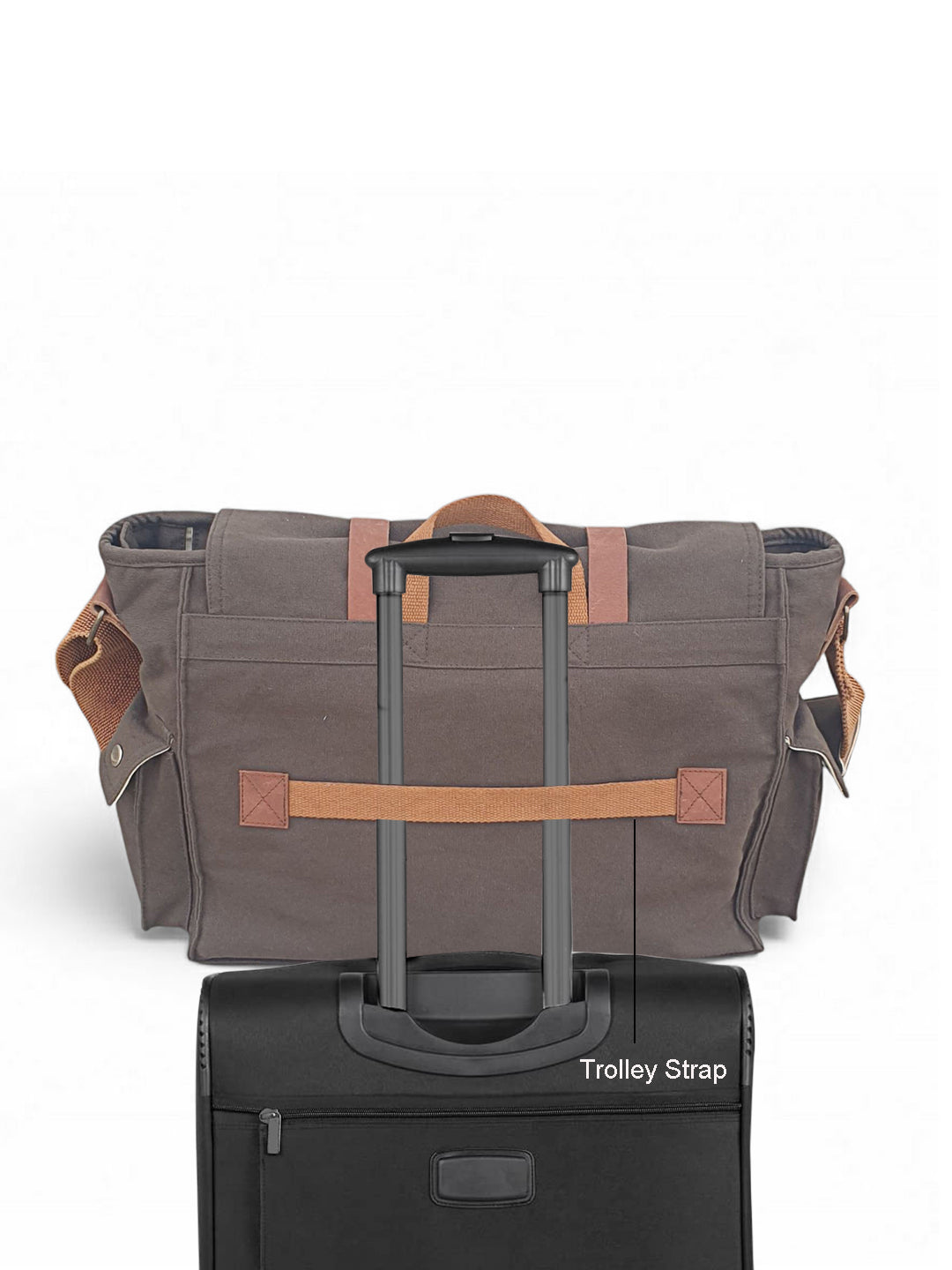 Canvas Messenger bags Large | Cotton Sling One Side Shoulder Bags for Men & Women with Adjustable Crossbody strap, Padded Partition & 4 External Pockets