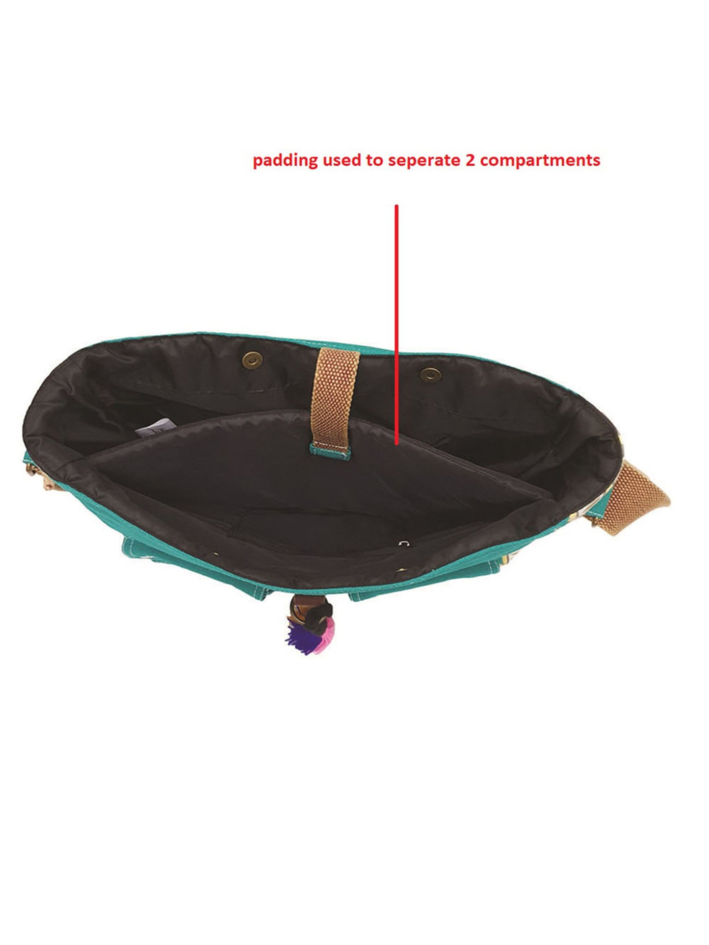 Messenger Bags for Women | Teal Laptop Messenger Bag made with Canvas | Fits up to 15.6 Inches Laptop/MacBook | Ladies Crossbody Sling Bag Comes with 2 External Pockets
