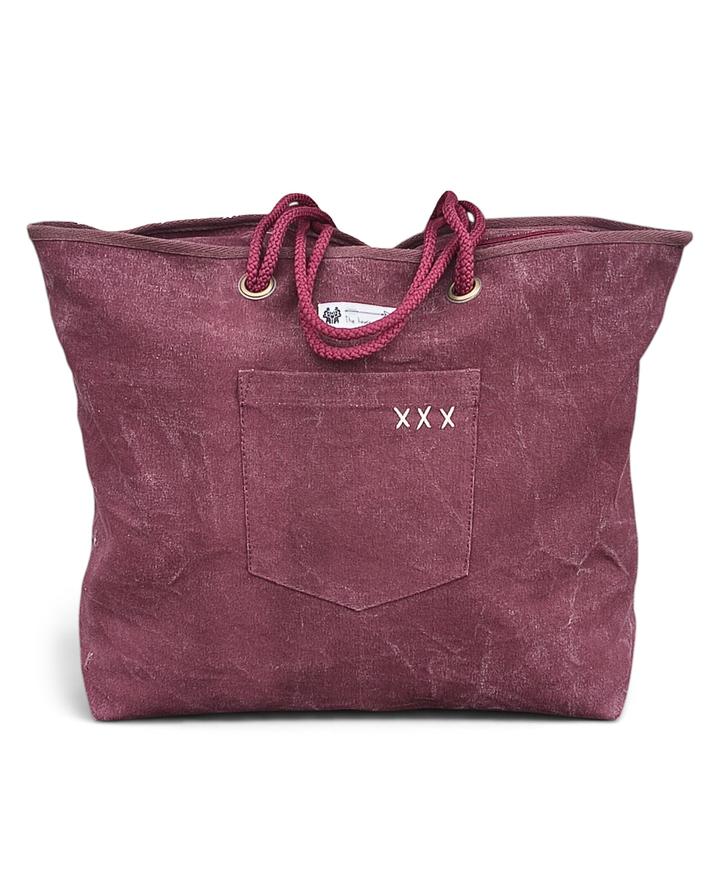 Cotton Canvas Oversized Tote Bag with Zip Pouch | YKK Zipper Closure | Padded Pocket for Tablet & Sunglasses/Phone | Bottle Holder | Strong Nylon Handles | Women