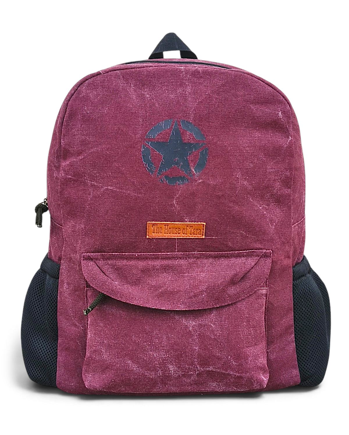 Canvas Laptop Backpack for Men & Women 18 Liters | Casual Bag with Polyester Lining & Laptop Compartment (fits up to 15.6 Inch) | Suitable for College & Travel