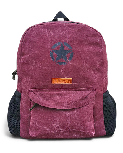 Canvas Laptop Backpack for Men & Women 18 Liters | Casual Bag with Polyester Lining & Laptop Compartment (fits up to 15.6 Inch) | Suitable for College & Travel
