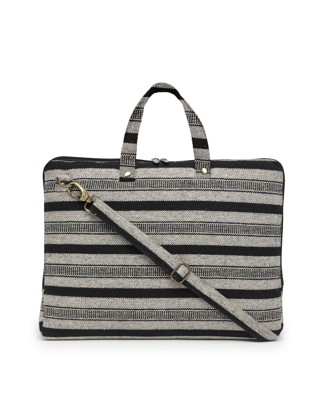 Multicolor Ethnic Handloom Fabric Laptop Messenger Bag for Men and Women | Formal Crossbody Sling Bag for College Purpose | Laptop Upto 15.6 Inch | Handbags with Shoulder Straps