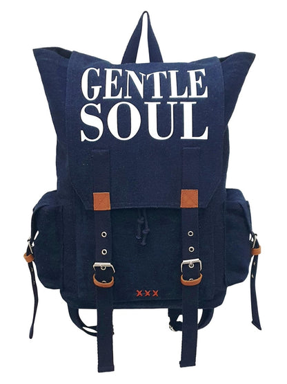 Canvas Backpack for Men & Women 23 Liters | Casual Bags With  Inner Lining, 4 External & 2 Internal Pockets & Adjustable straps | Suitable for Office & College