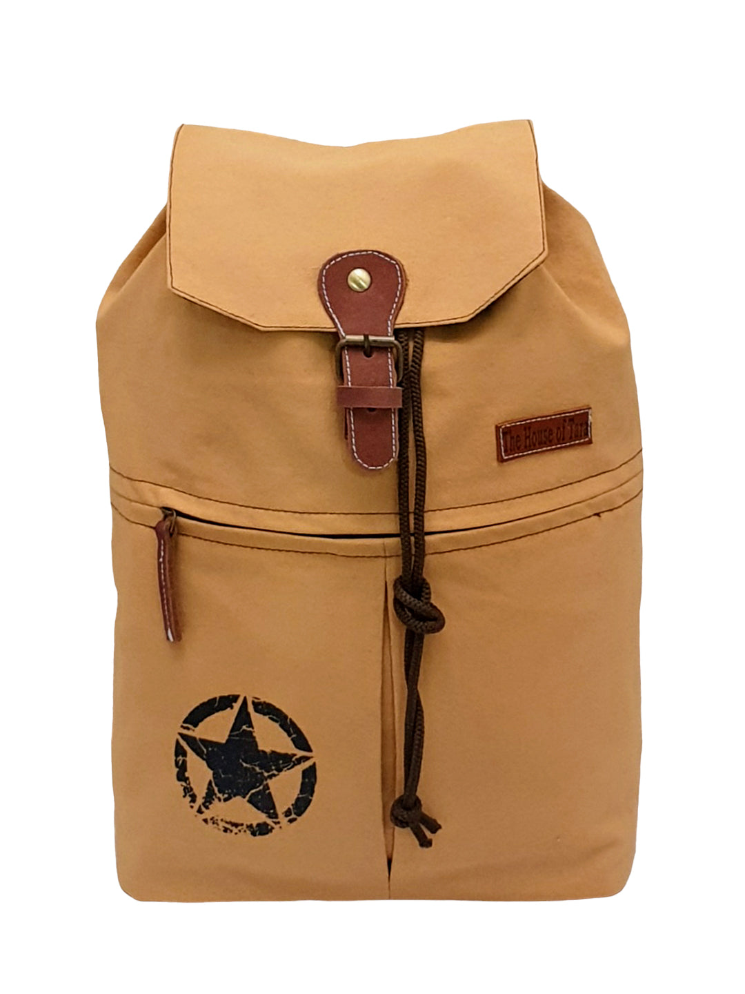 Canvas Backpack for Men & Women 23 Liters | Casual Cloth Bag with  Inner Lining, Back Padding & Utility Pockets | Spacious Backpacks for College & Travel