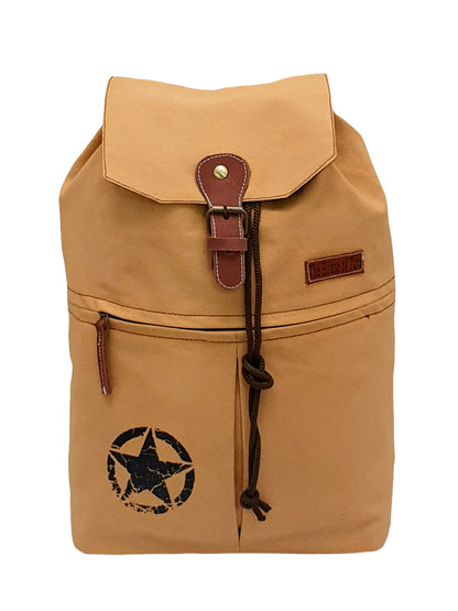Canvas Backpack for Men & Women 23 Liters | Casual Cloth Bag with  Inner Lining, Back Padding & Utility Pockets | Spacious Backpacks for College & Travel