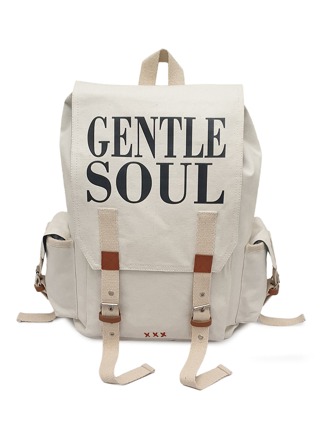 Canvas Backpack for Men & Women 23 Liters | Casual Bags With  Inner Lining, 4 External & 2 Internal Pockets & Adjustable straps | Suitable for Office & College