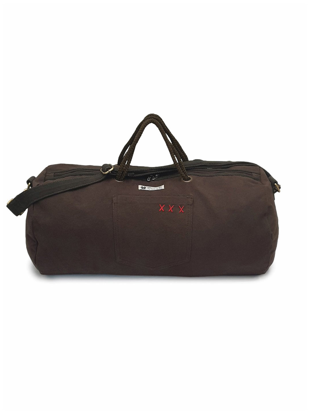 Canvas Travel Duffle Bag | 40 litres | Sports Duffel | Gym Bags | for Men and Women | Detachable Strap | Airline Carry-On Luggage | Quick Access Pockets |