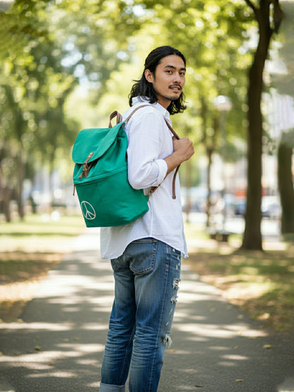 Canvas Backpack for Men & Women 23 Liters | Casual Cloth Bag with  Inner Lining, Back Padding & Utility Pockets | Spacious Backpacks for College & Travel