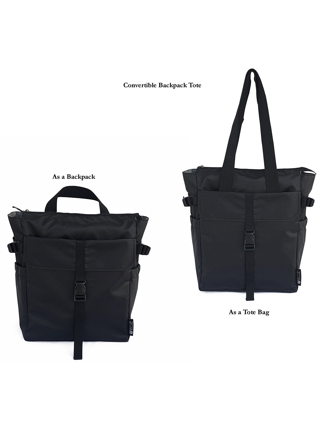 Backpack convertible Tote for Men & Women | 16 Litres | Stylish 2 in 1 Convertible Bag |For Office, College, Travel & Hiking | 15.6 inch Laptop Compatible