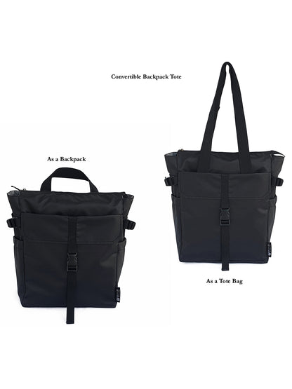 Backpack convertible Tote for Men & Women | 16 Litres | Stylish 2 in 1 Convertible Bag |For Office, College, Travel & Hiking | 15.6 inch Laptop Compatible