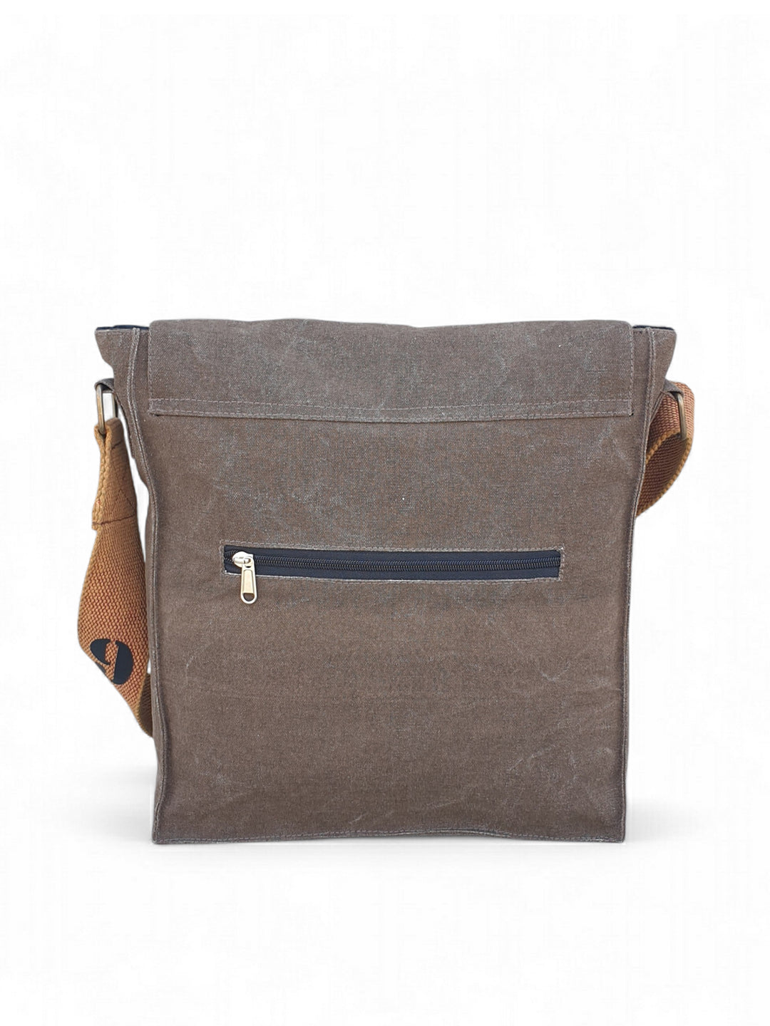 Sturdy Cotton Canvas Messenger Bags for Men and Women | With two Magnetic Snap Buttons Flap Closure, Adjustable Body Strap & Multiutility Lobster Hook