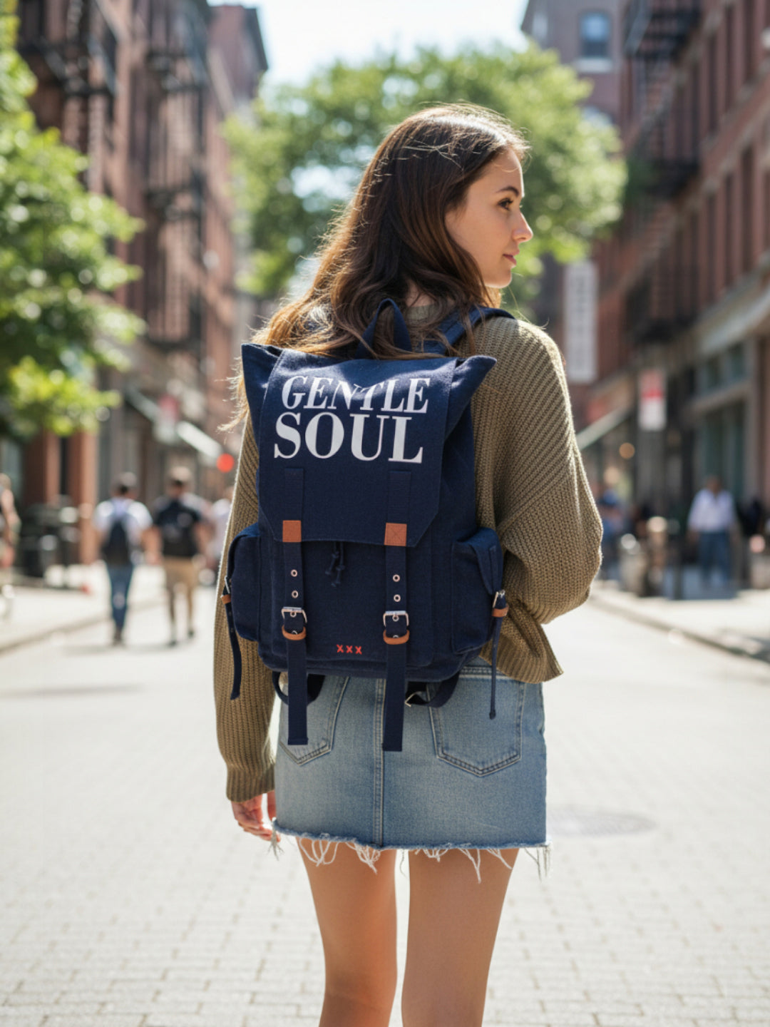 Canvas Backpack for Men & Women 23 Liters | Casual Bags With  Inner Lining, 4 External & 2 Internal Pockets & Adjustable straps | Suitable for Office & College