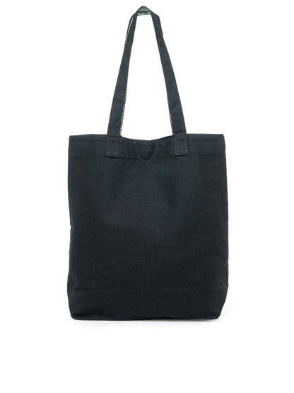 Cotton Canvas Tote Bag | Magnetic Closure & a Safety Pocket | Stylish Shoulder Bag for College & Daily Use | Digital Printed Design | With Tassel | For Women & Girls