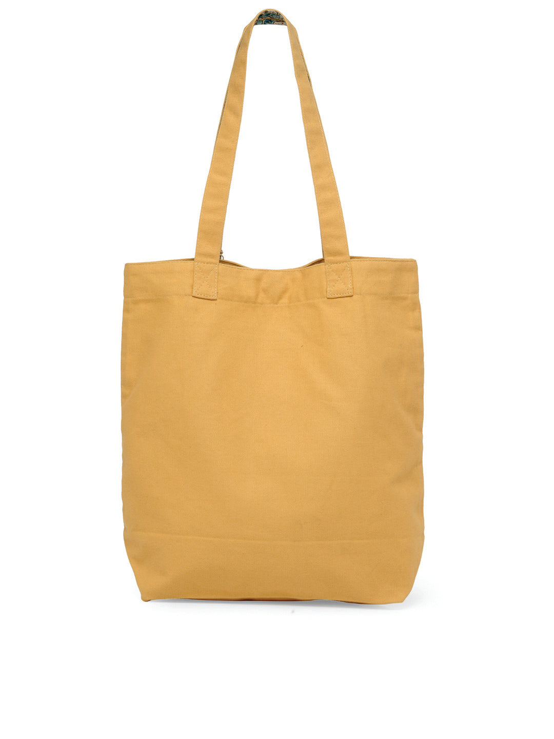 Cotton Canvas Tote Bag | Magnetic Closure & a Safety Pocket | Stylish Shoulder Bag for College & Daily Use | Digital Printed Design | With Tassel | For Women & Girls