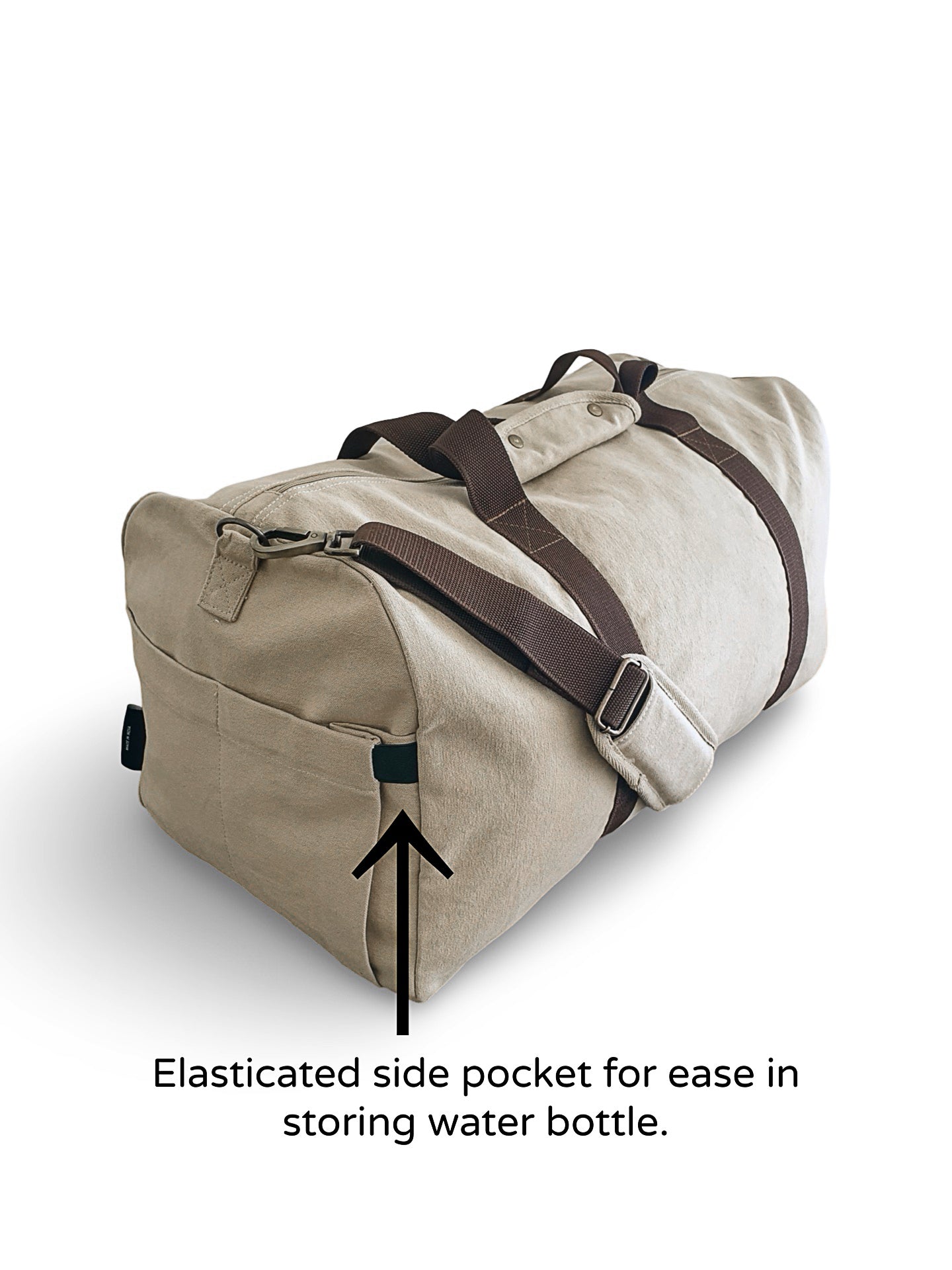 Canvas Travel Duffle Bag | 53 litres | Sports Duffel | Gym Bags | for Men and Women | 100% Cotton Lining | Detachable Broad Strap | Airline Carry-On Luggage | Oversize |