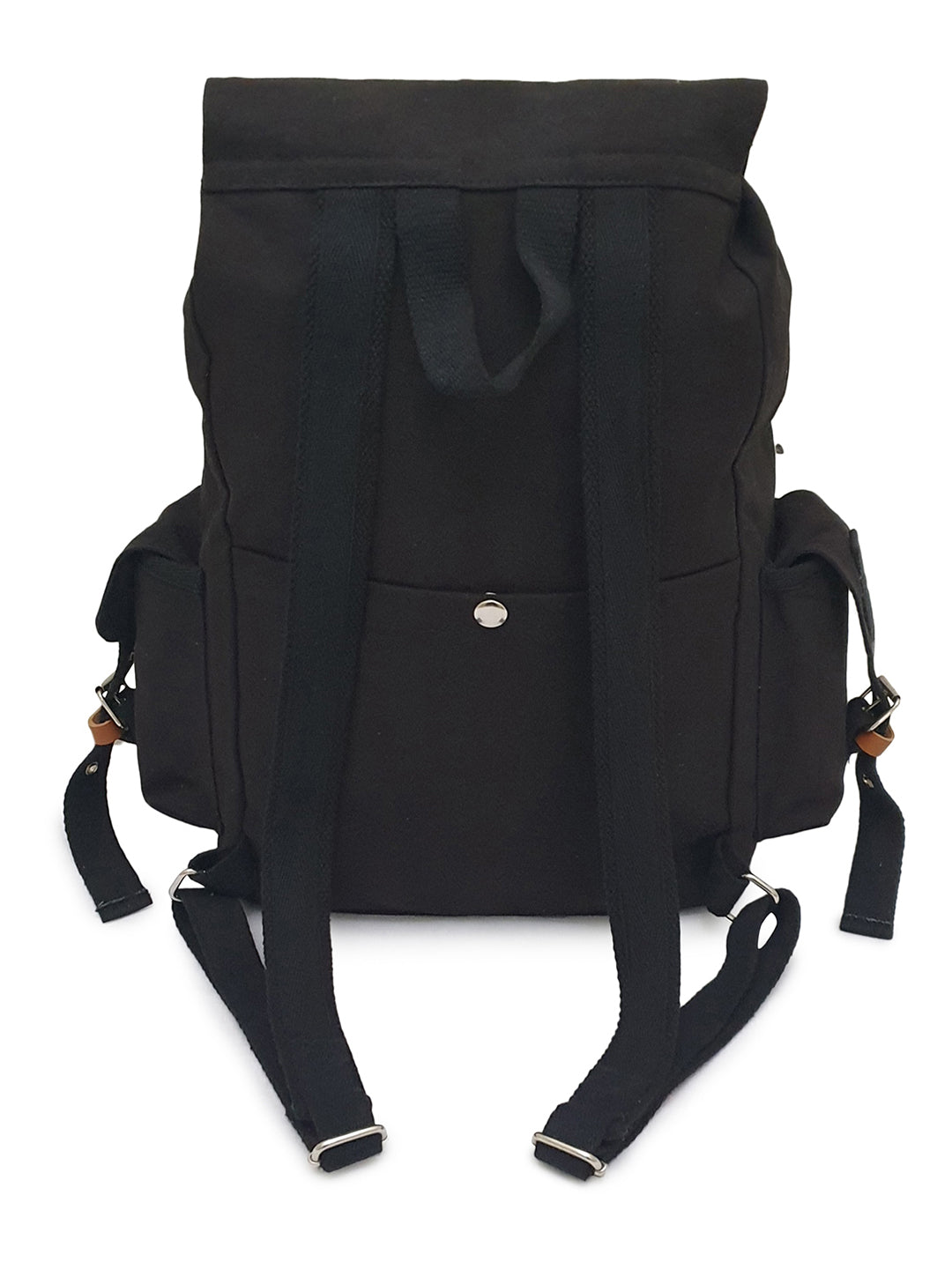 Canvas Backpack for Men & Women 23 Liters | Casual Bags With  Inner Lining, 4 External & 2 Internal Pockets & Adjustable straps | Suitable for Office & College