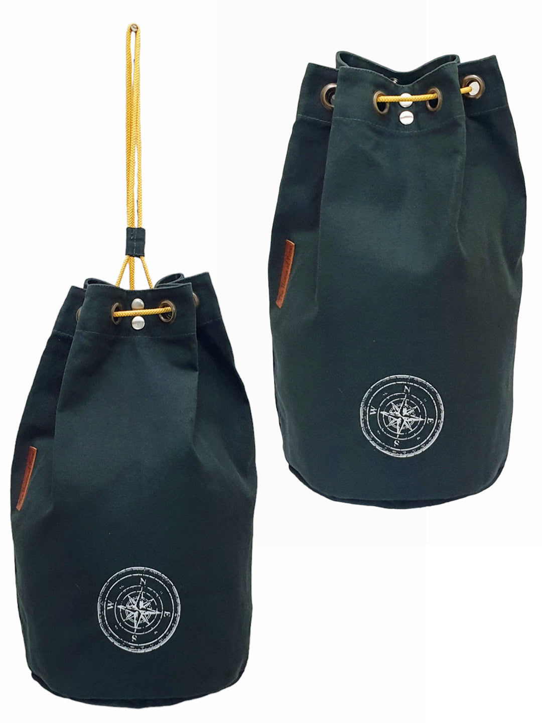 Canvas Backpack for Men & Women 20 Litres | Casual Cotton Bag with Spacious Compartment & Drawstring Strap | Stylish Bag suitable for College, Hiking & Everyday Essentials