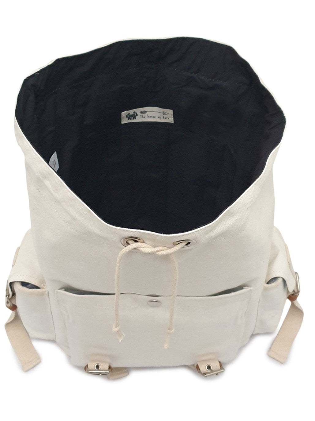 Canvas Backpack for Men & Women 23 Liters | Casual Bags With  Inner Lining, 4 External & 2 Internal Pockets & Adjustable straps | Suitable for Office & College