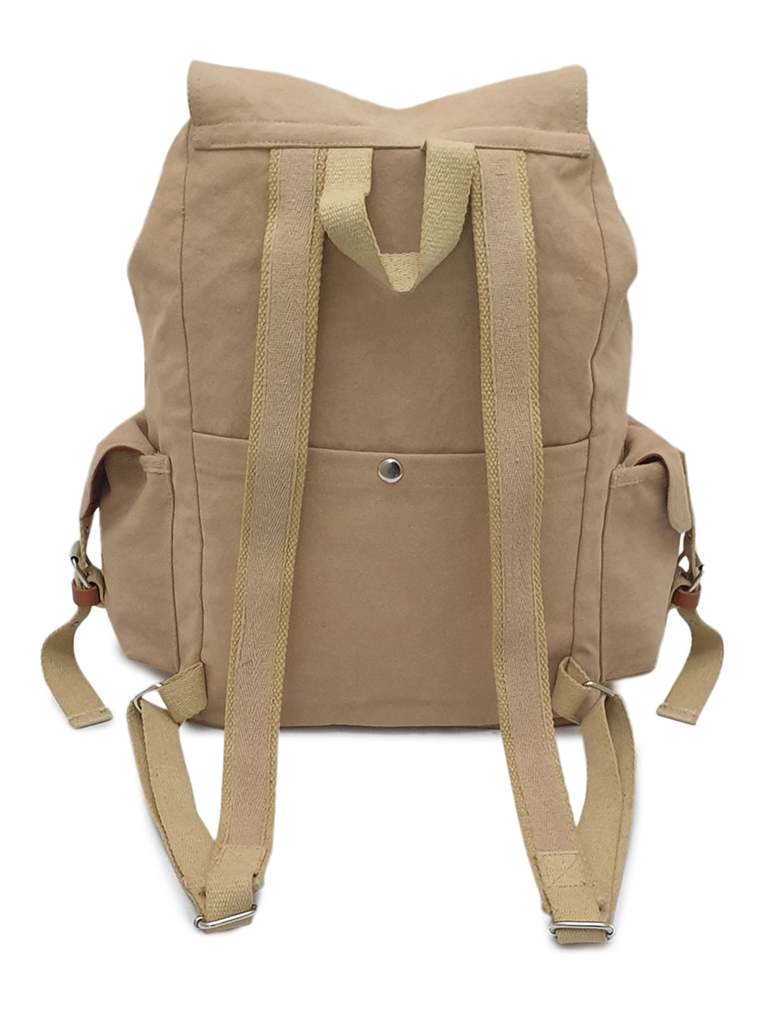 Canvas Backpack for Men and Women 23L | Casual Cotton Bag With  Inner Lining, 4 External & 3 Internal Pockets | Backpacks Suitable for College, Travel & Hiking