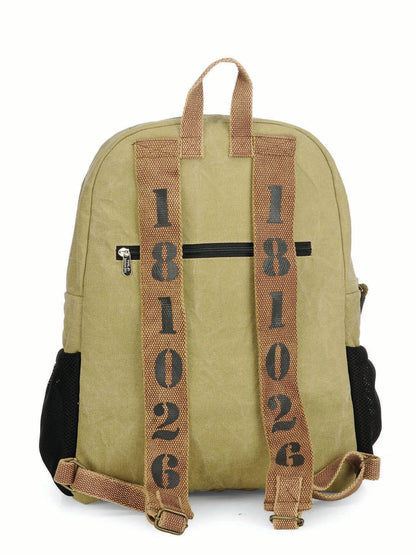 Canvas Laptop Backpack for Men & Women 18 Liters | Casual Bag with  Inner Lining & Laptop Compartment (fits up to 15.6 Inch) | Suitable for College & Travel
