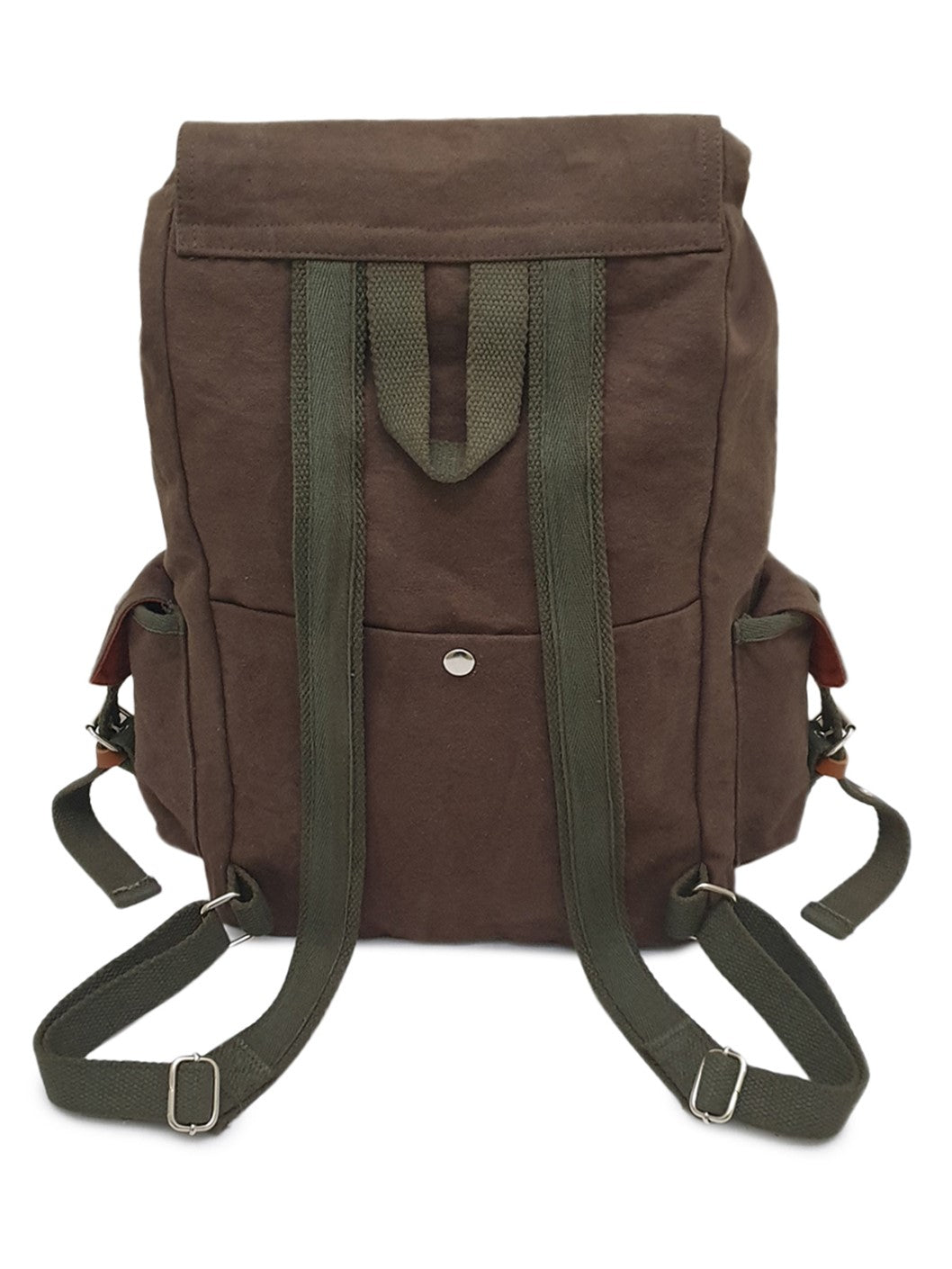 Canvas Backpack for Men and Women 23L | Casual Cotton Bag With  Inner Lining, 4 External & 3 Internal Pockets | Backpacks Suitable for College, Travel & Hiking