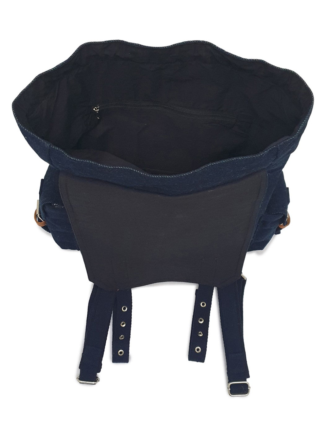 Canvas Backpack for Men & Women 23 Liters | Casual Bags With  Inner Lining, 4 External & 2 Internal Pockets & Adjustable straps | Suitable for Office & College