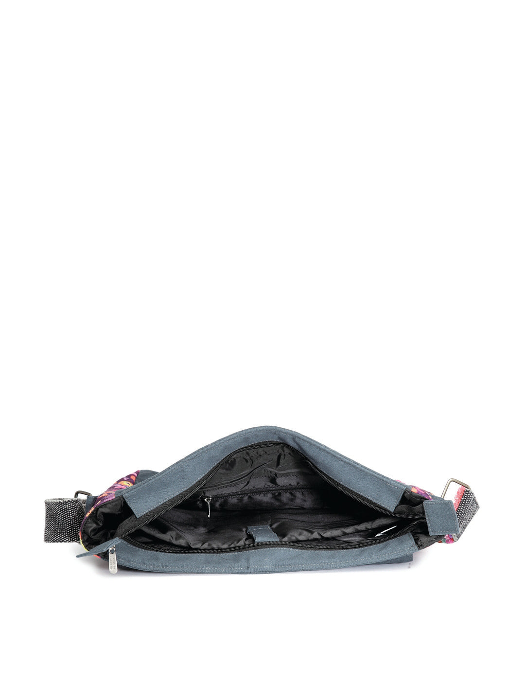 Cotton Canvas Tassel Embellished Printed Cross Body Messenger Sling Bag for Women | Travel Office Business Shoulder Bag for Women | Crossbody Purse With Adjustable Strap