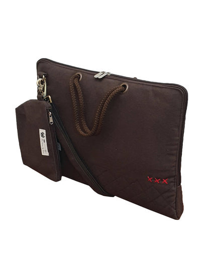 Unisex Messenger Bags | Laptop Messenger Bag made with Canvas | Fits upto 15.6 Inches Laptop/MacBook | Comes with Detachable Zip Pouch | Crossbody Sling Bag For Men Women