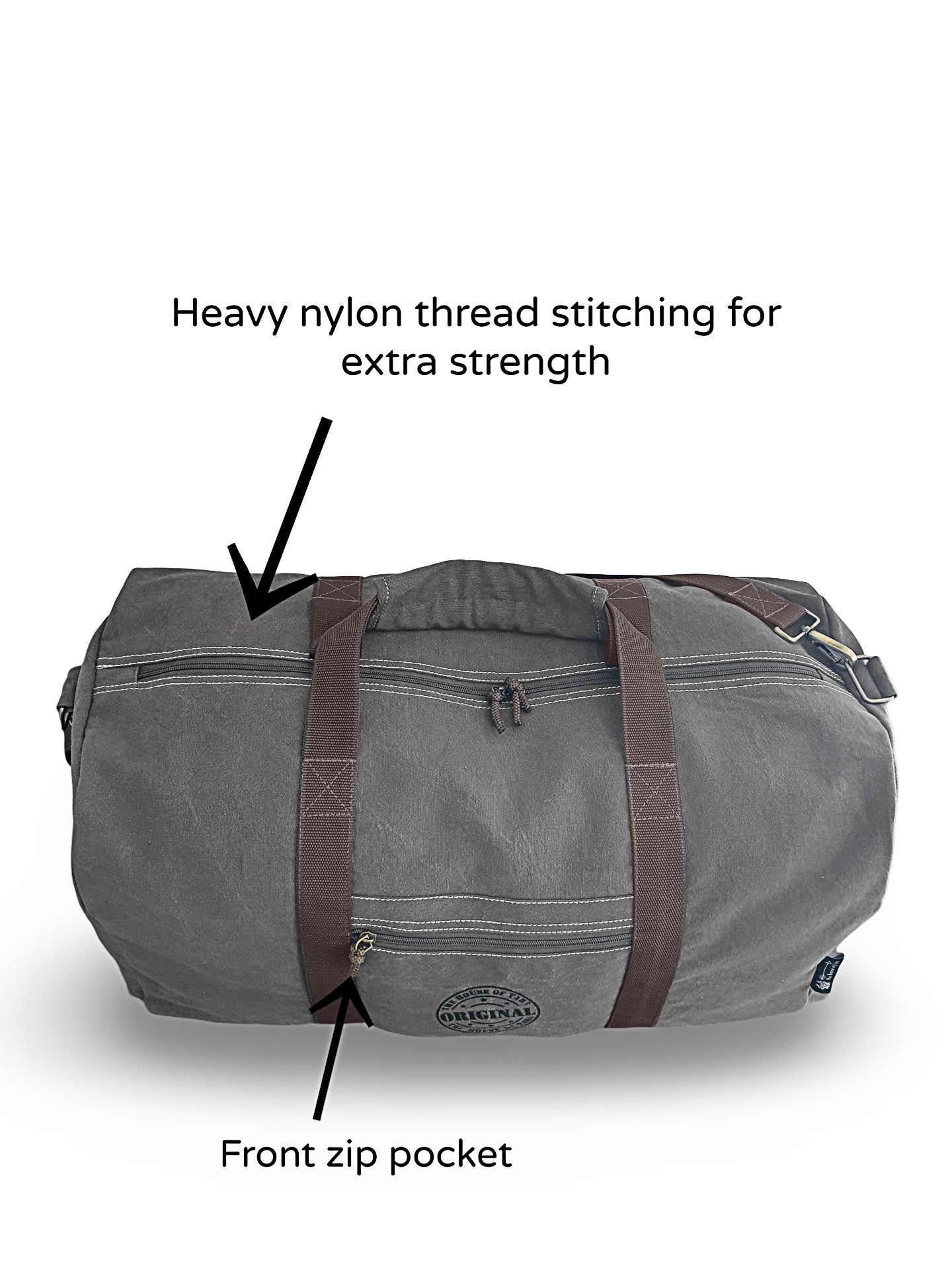 Canvas Travel Duffle Bag | 53 litres | Sports Duffel | Gym Bags | for Men and Women | 100% Cotton Lining | Detachable Broad Strap | Airline Carry-On Luggage | Oversize |