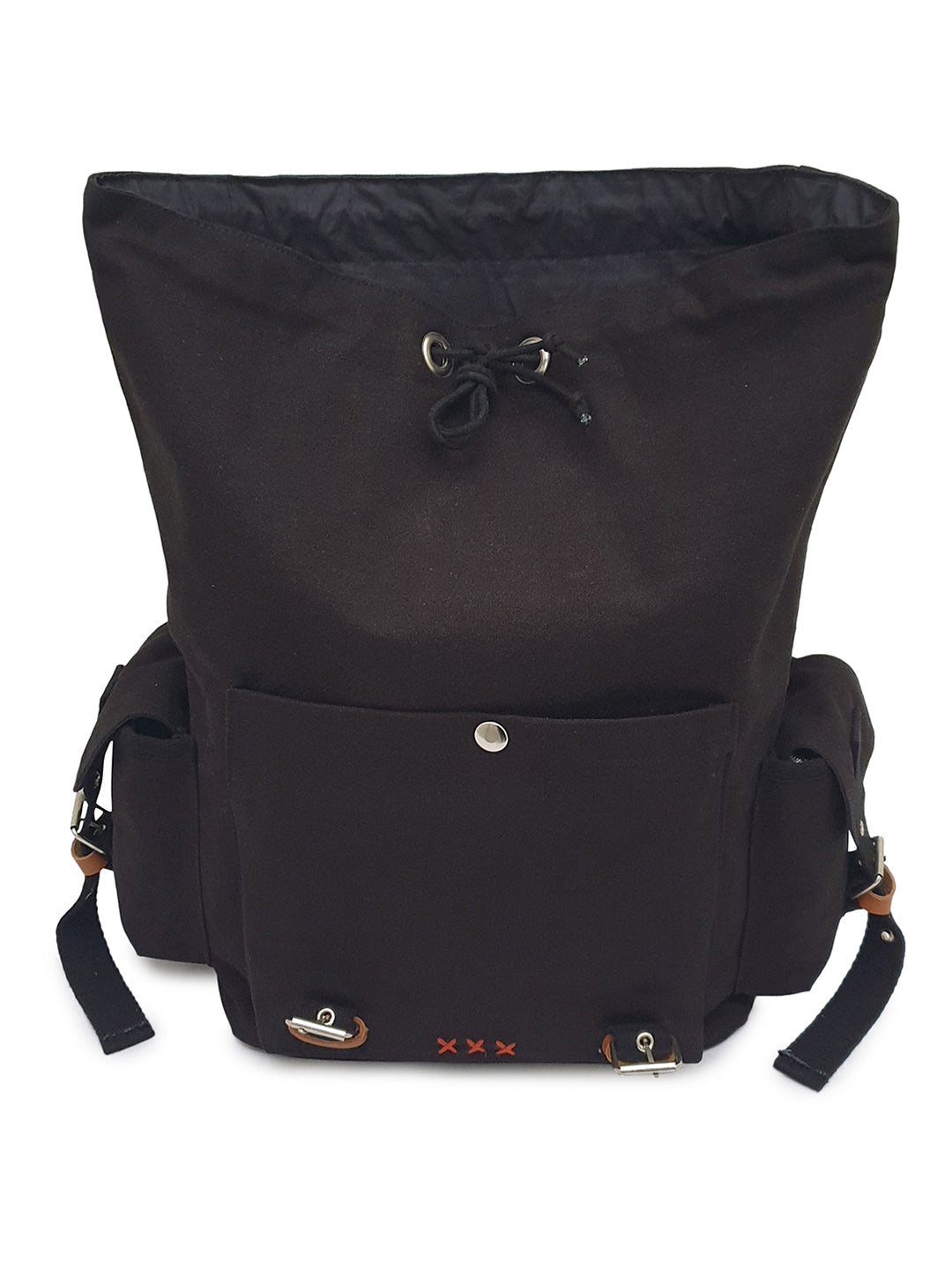 Canvas Backpack for Men & Women 23 Liters | Casual Bags With  Inner Lining, 4 External & 2 Internal Pockets & Adjustable straps | Suitable for Office & College