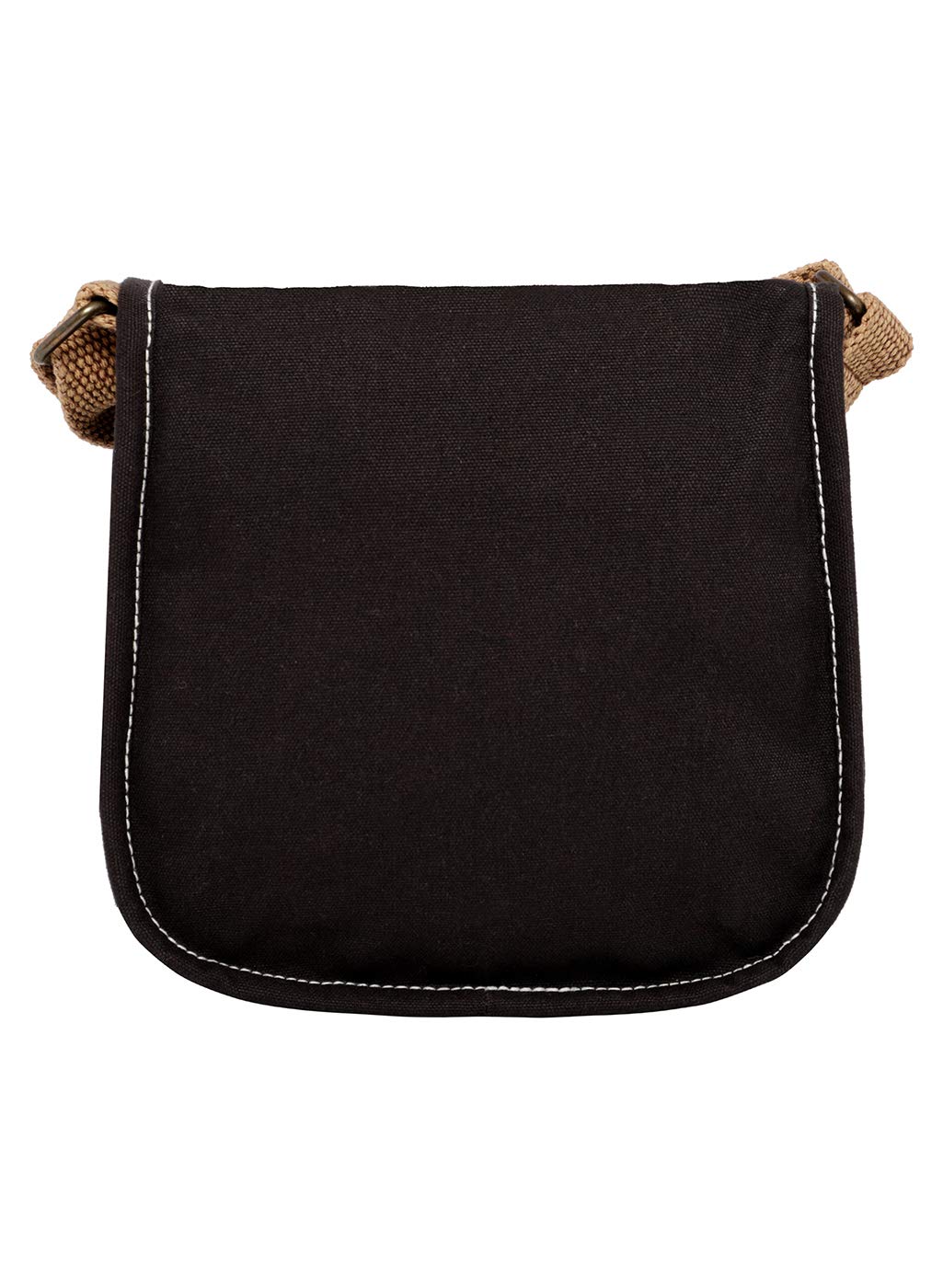 Canvas Purse for Women | Casual Crossbody Sling Bag with Boho Printed Flap, Adjustable Straps, Zipped Pocket & Inner Lining | Suitable for College & Travel