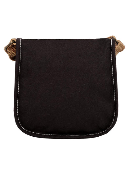 Canvas Purse for Women | Casual Crossbody Sling Bag with Boho Printed Flap, Adjustable Straps, Zipped Pocket & Inner Lining | Suitable for College & Travel