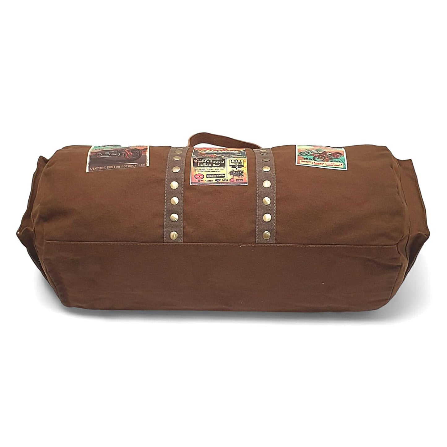 The House of Tara Canvas Travel Duffle Bag 25 litres | Sports Duffel | for Men and Women | Adjustable Broad Strap | Gym Bag | Airline Carry On Luggage | Quick Access Pockets | Khaki