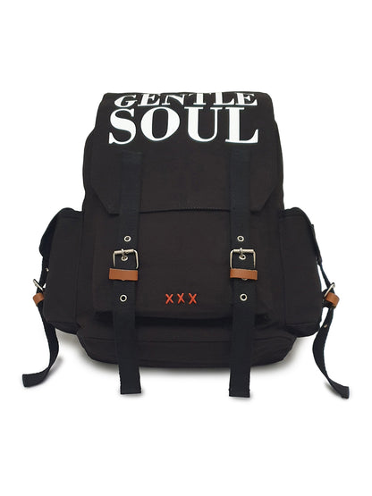 Canvas Backpack for Men & Women 23 Liters | Casual Bags With  Inner Lining, 4 External & 2 Internal Pockets & Adjustable straps | Suitable for Office & College