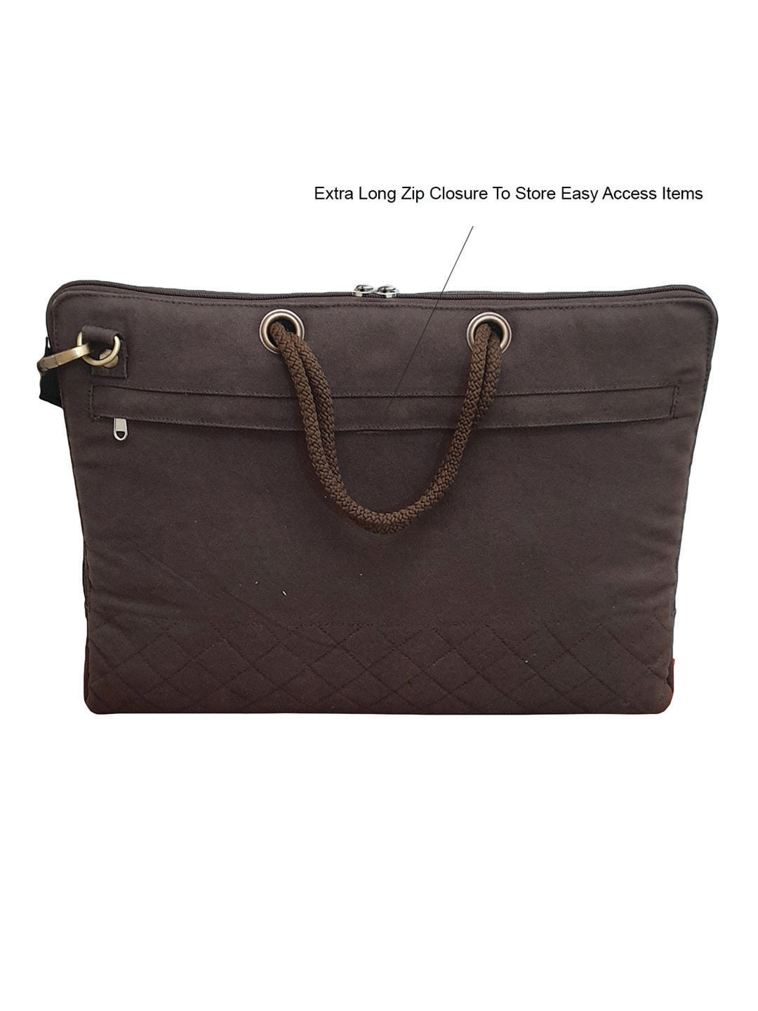 Unisex Messenger Bags | Laptop Messenger Bag made with Canvas | Fits upto 15.6 Inches Laptop/MacBook | Comes with Detachable Zip Pouch | Crossbody Sling Bag For Men Women