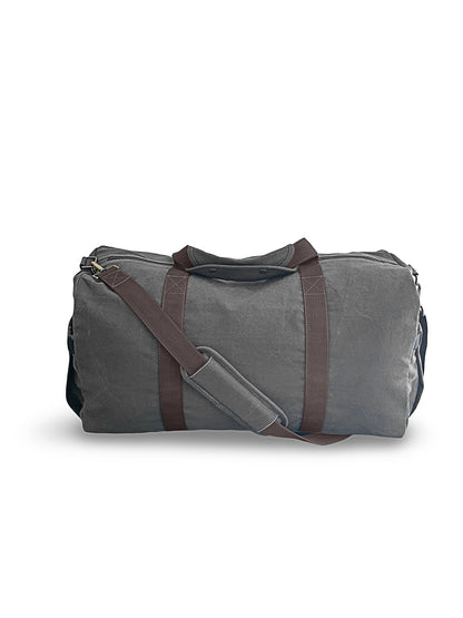 Canvas Travel Duffle Bag | 53 litres | Sports Duffel | Gym Bags | for Men and Women | 100% Cotton Lining | Detachable Broad Strap | Airline Carry-On Luggage | Oversize |