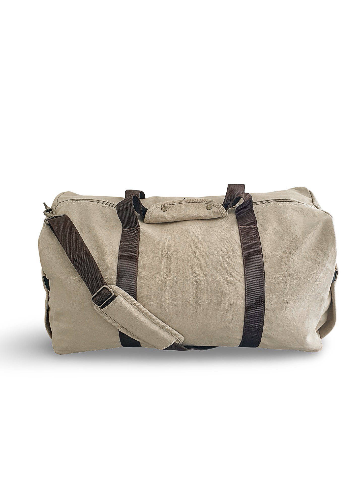 Canvas Travel Duffle Bag | 53 litres | Sports Duffel | Gym Bags | for Men and Women | 100% Cotton Lining | Detachable Broad Strap | Airline Carry-On Luggage | Oversize |