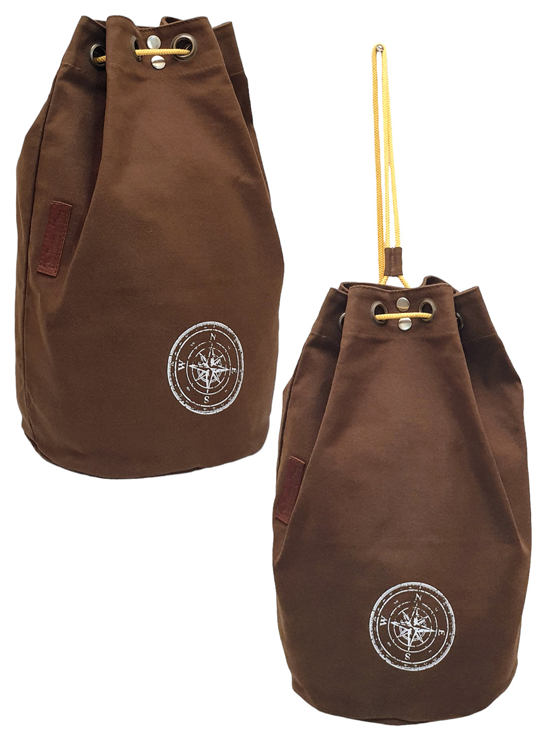Canvas Backpack for Men & Women 20 Litres | Casual Cotton Bag with Spacious Compartment & Drawstring Strap | Stylish Bag suitable for College, Hiking & Everyday Essentials