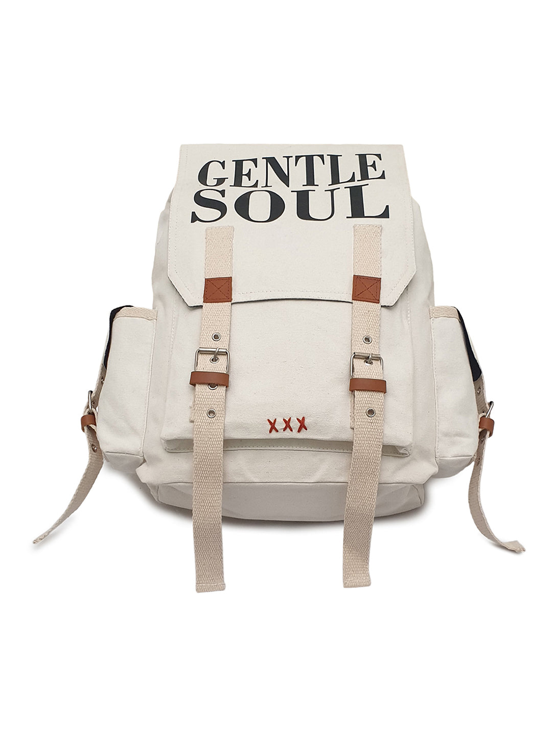 Canvas Backpack for Men & Women 23 Liters | Casual Bags With  Inner Lining, 4 External & 2 Internal Pockets & Adjustable straps | Suitable for Office & College