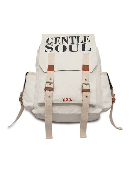 Canvas Backpack for Men & Women 23 Liters | Casual Bags With  Inner Lining, 4 External & 2 Internal Pockets & Adjustable straps | Suitable for Office & College