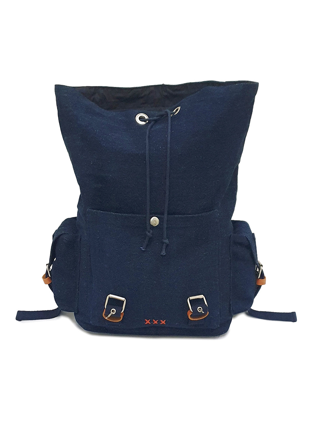 Canvas Backpack for Men & Women 23 Liters | Casual Bags With  Inner Lining, 4 External & 2 Internal Pockets & Adjustable straps | Suitable for Office & College
