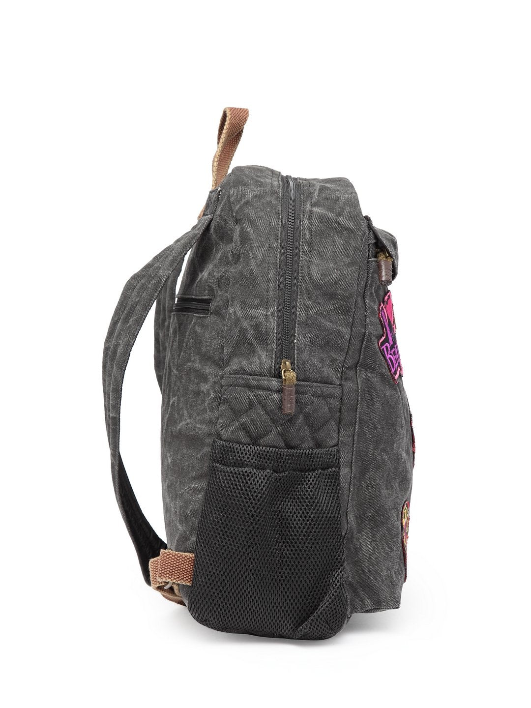 Canvas Laptop Backpack for Men & Women 16 Liters | Casual Bag with Waterproof Inner Lining & Laptop Compartment (fits up to 15.6 Inch) | Suitable for College & Travel