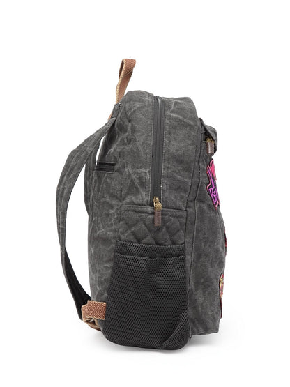 Canvas Laptop Backpack for Men & Women 16 Liters | Casual Bag with Waterproof Inner Lining & Laptop Compartment (fits up to 15.6 Inch) | Suitable for College & Travel