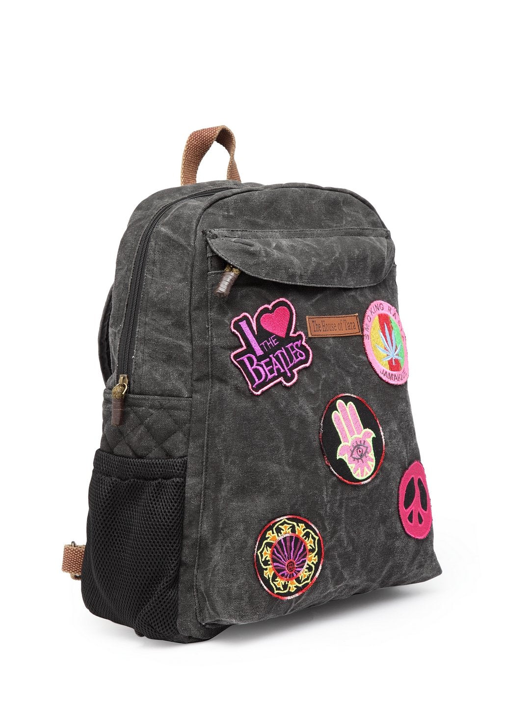 Canvas Laptop Backpack for Men & Women 16 Liters | Casual Bag with Waterproof Inner Lining & Laptop Compartment (fits up to 15.6 Inch) | Suitable for College & Travel