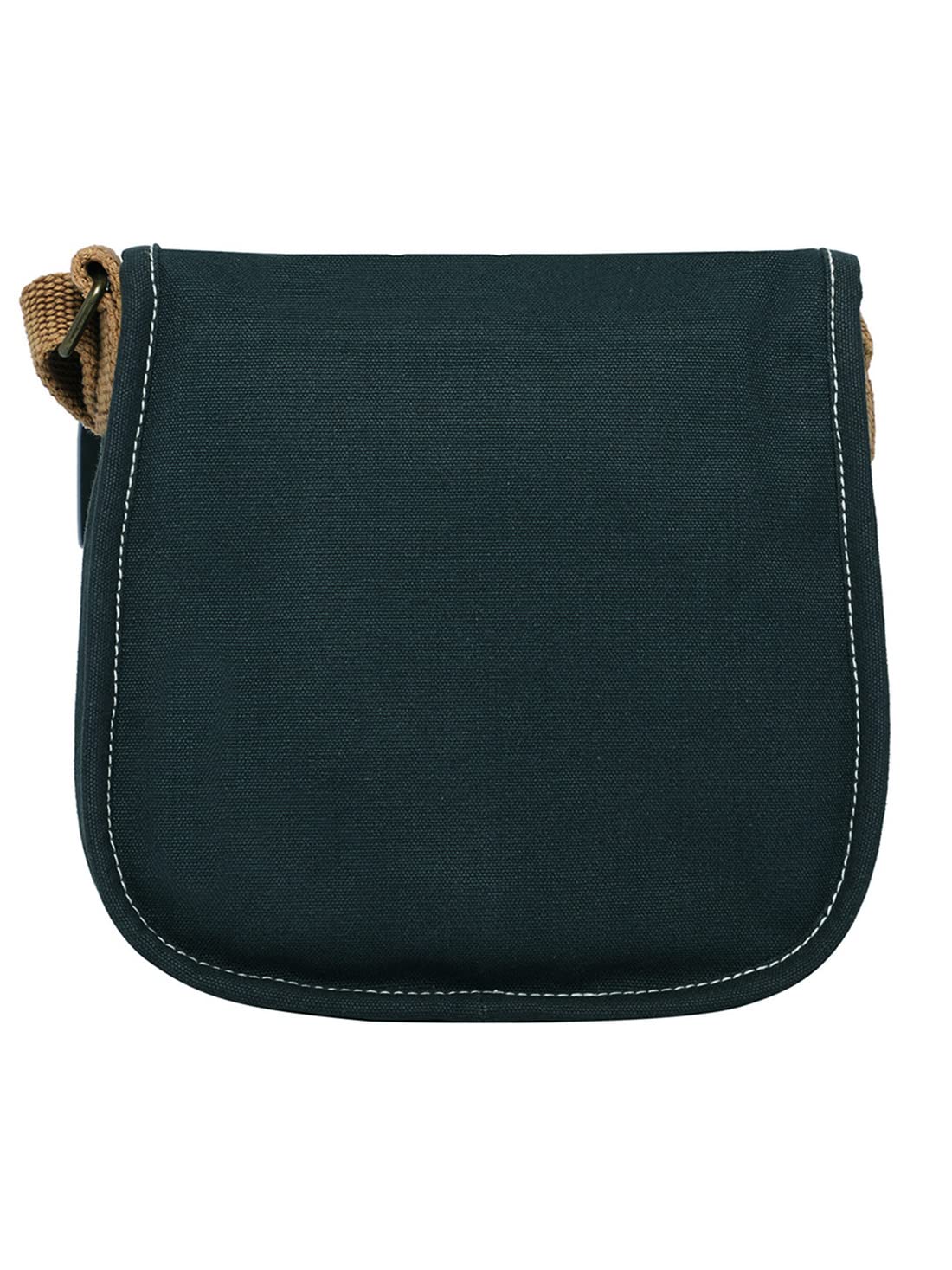 Canvas Purse for Women | Casual Crossbody Sling Bag with Boho Printed Flap, Adjustable Straps, Zipped Pocket & Inner Lining | Suitable for College & Travel